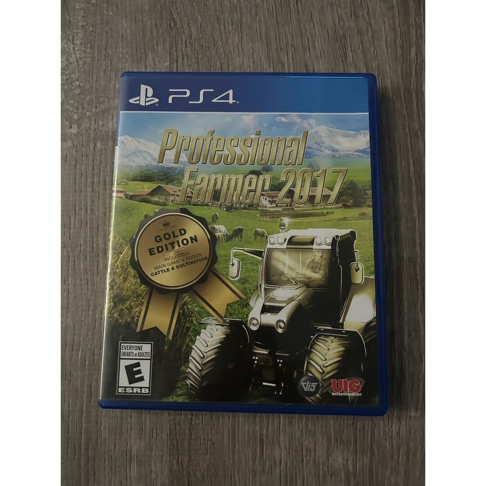 Professional Farmer 2017 Gold Edition PS4 Sony PlayStation 4 Simulation Game